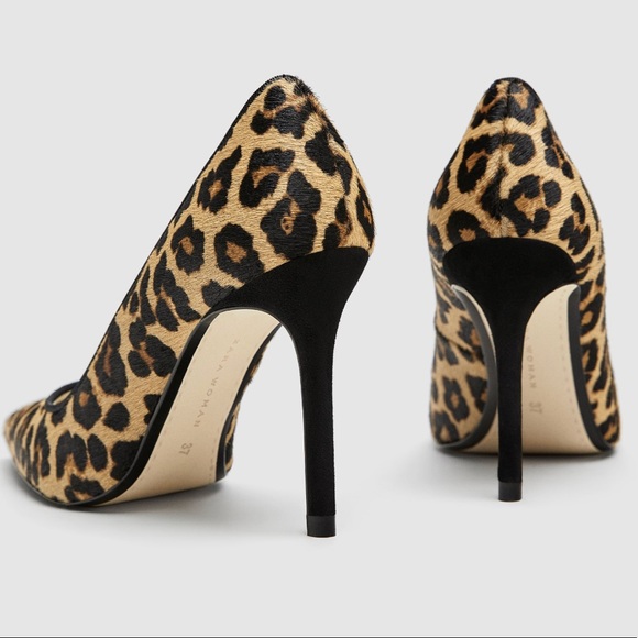 Zara Leopard Heels - Picture 4 of 7